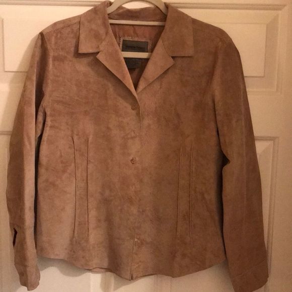 Brandon Thomas Jackets & Blazers - Brandon Thomas Suede “Shacket”